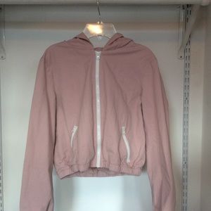 PINK BOMBER JACKET